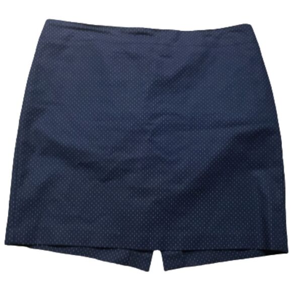 Sz 12 🖤 Cynthia Rowley Polka Dot Mini Skirt - Picture 1 of 4